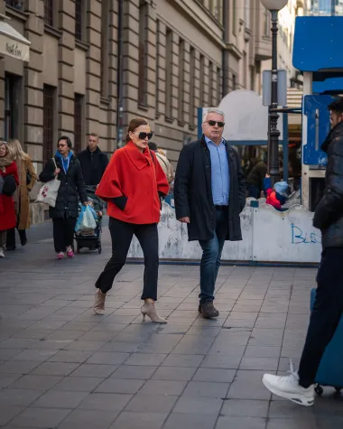 Zagrebačka špica: Fantastični outfiti i predivna Nika Turković u subotnjoj šetnji