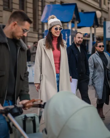 Zagrebačka špica: Fantastični outfiti i predivna Nika Turković u subotnjoj šetnji
