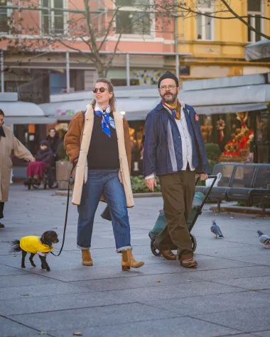 Zagrebačka špica: Bunde su bile glavni modni komad, potpuno privlače pažnju i griju