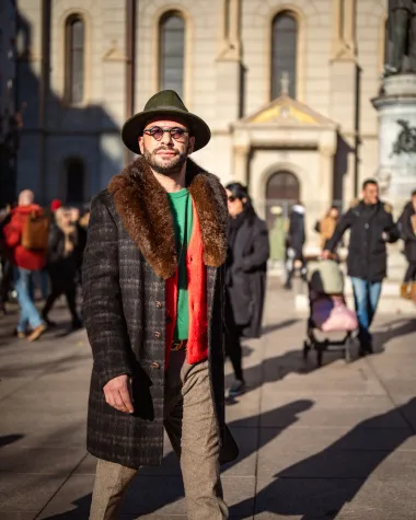 Zagrebačka špica: Bunde su bile glavni modni komad, potpuno privlače pažnju i griju
