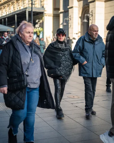 Zagrebačka špica: Za špicu su se odjenule najbolje bunde, torbe i sunčane naočale