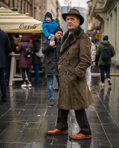 Zagrebačka špica ove subote bila je potpuno drukčija, u tamnim i sivim nijansama