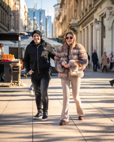 Zagrebačka špica - predbožićna subota bila je puna modnih iznenađenja