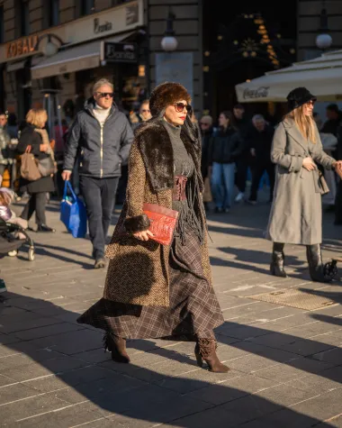 Zagrebačka špica - predbožićna subota bila je puna modnih iznenađenja