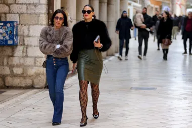 Zadranke su očarale ljepotom i outfitima ovaj Badnjak
