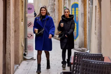 Zadranke su očarale ljepotom i outfitima ovaj Badnjak