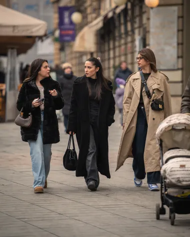 Zagrebačka špica: Zagrepčanke su uvijek atraktivne, a nose odlične kapute i čizme