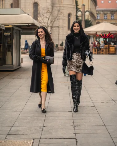 Zagrebačka špica: Zagrepčanke su uvijek atraktivne, a nose odlične kapute i čizme