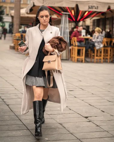 Zagrebačka špica: Zagrepčanke su uvijek atraktivne, a nose odlične kapute i čizme