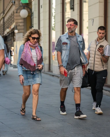 Zagrebačka špica: Olja Vori, Petra Meštrić i fantastične modne kombinacije u centru