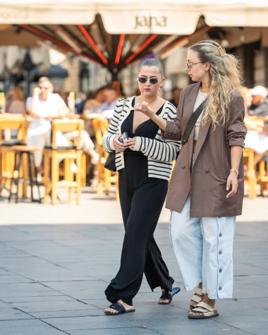 Zagrebačka špica: Olja Vori, Petra Meštrić i fantastične modne kombinacije u centru