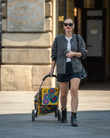 Zagrebačka špica: Olja Vori, Petra Meštrić i fantastične modne kombinacije u centru