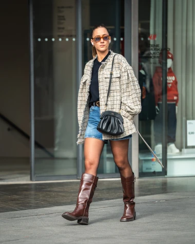 Zagrebačka špica: Anita Martinović fantastična u elegantnoj haljini, jesenski lookovi zavladali centrom