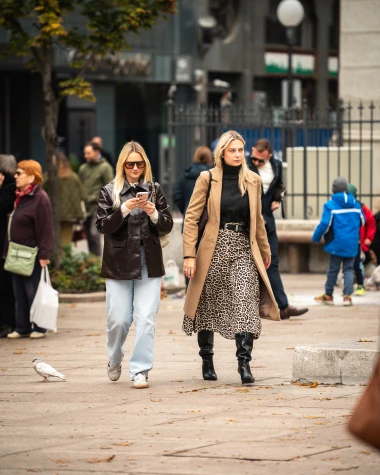 Zagrebačka špica: Zanosne plavuše i kratke suknje razbile monotoniju jesenjeg dana