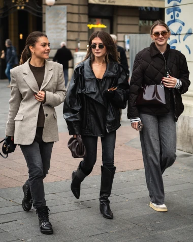 Zagrebačka špica: Zanosne plavuše i kratke suknje razbile monotoniju jesenjeg dana