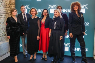 Svečano otvorenje HNK2 u Zagrebu: Jelena Perčin se pojavila u zagrljaju Ante Gele