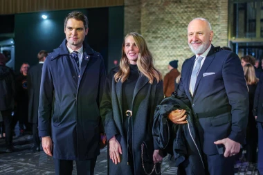 Svečano otvorenje HNK2 u Zagrebu: Jelena Perčin se pojavila u zagrljaju Ante Gele