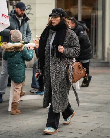 Zagrebačka špica: Pogledajte dame koje su uljepšale grad svojim zimskim izdanjima