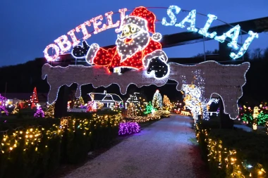 Božićna bajka obitelji Salaj sjaji sjajem 5,6 milijuna lampica: Ove godine postoji i velika novost