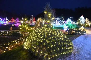 Božićna bajka obitelji Salaj sjaji sjajem 5,6 milijuna lampica: Ove godine postoji i velika novost