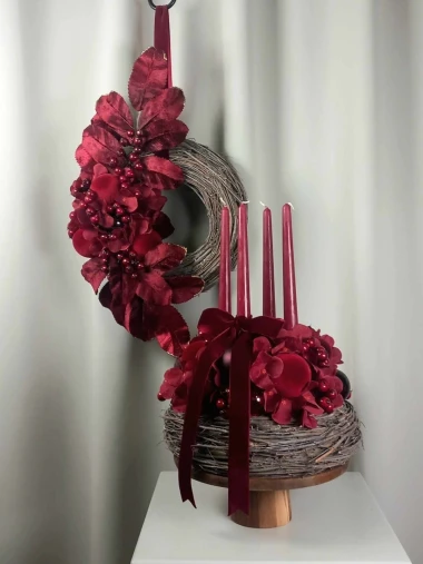 Opet ste nas oduševile: Najljepši crveni adventski vijenci naših čitateljica