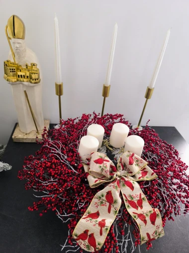 Opet ste nas oduševile: Najljepši crveni adventski vijenci naših čitateljica