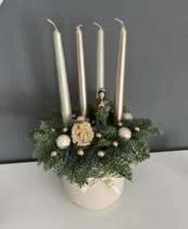 Zaista su prekrasni: Bijeli adventski vjenčići naših čitateljica