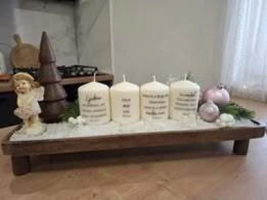 Zaista su prekrasni: Bijeli adventski vjenčići naših čitateljica