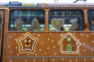 Blagdanska čarolija na tračnicama: Osijek ima najslađi tramvaj u Hrvatskoj