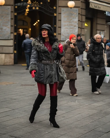 Zagrebačka &scaron;pica: Upečatljivi outfiti i blagdanska atmosfera u centru grada