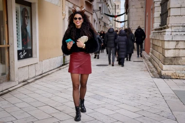 Zadranke su očarale ljepotom i outfitima ovaj Badnjak