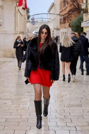 Zadranke su očarale ljepotom i outfitima ovaj Badnjak