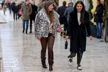Zadranke su očarale ljepotom i outfitima ovaj Badnjak