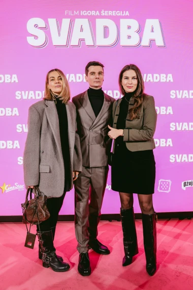Severina, Meri Golda&scaron;ić, Jakov Jozinović, Nika Turković... Pogledajte tko je jo&scaron; bio na premijeri filma 'Svadba'