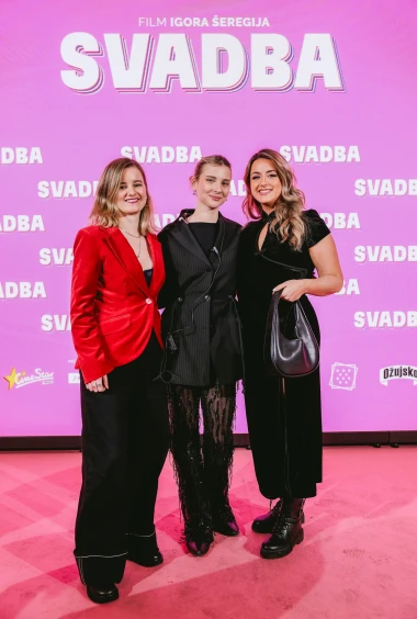 Severina, Meri Golda&scaron;ić, Jakov Jozinović, Nika Turković... Pogledajte tko je jo&scaron; bio na premijeri filma 'Svadba'