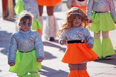 Dječja povorka u Rijeci okupila 6500 ma&scaron;kara: Pogledajte preslatke maske veselih mali&scaron;ana