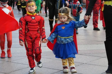 Dječja povorka u Rijeci okupila 6500 ma&scaron;kara: Pogledajte preslatke maske veselih mali&scaron;ana