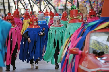 Veliko finale Riječkog karnevala: Pogledajte lude i najbolje ma&scaron;kare iz Rijeke