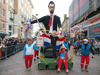 Veliko finale Riječkog karnevala: Pogledajte lude i najbolje ma&scaron;kare iz Rijeke