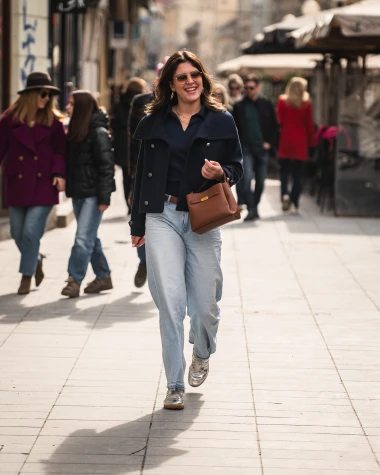 Kako nositi traper komade znaju dame sa zagrebačke &scaron;pice