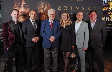 Slavni i poznati na premijeri filma 'Zrinski': U publici bili Ivančica Pahor, Stipe Mesić i brojni drugi