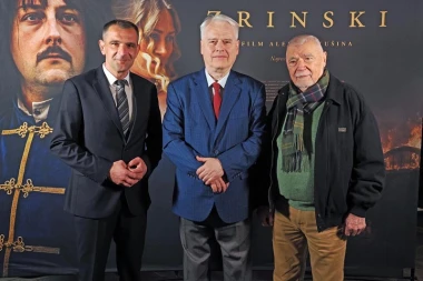 Slavni i poznati na premijeri filma 'Zrinski': U publici bili Ivančica Pahor, Stipe Mesić i brojni drugi