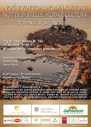Rovinj je ovog vikenda prijestolnica glamura, elegancije, kulture i vrhunske mode