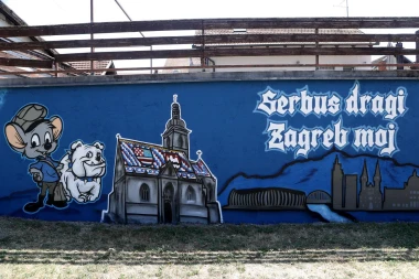 Mural u Zagrebu osvojio nam je srca: Simboli grada s junacima na&scaron;eg djetinjstva
