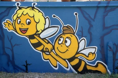 Mural u Zagrebu osvojio nam je srca: Simboli grada s junacima na&scaron;eg djetinjstva