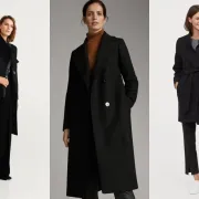 Crni kaput uvijek je u trendu: 15 elegantnih modela idealnih za zimu