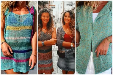 Blizanke Ema i Monika obiteljsku su tradiciju pretvorile u brend pletenih komada s dušom