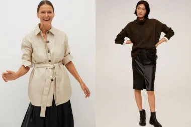 Mango ima trendi komade od umjetne kože, nosive od sumraka do zore