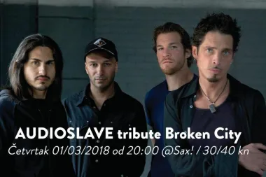 Audioslave večer u četvrtak u Saxu!