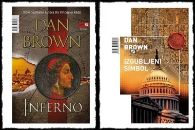 Uzbudljivi bestseleri najprodavanijeg autora trilera Dana Browna, idealna su ljetna zabava!